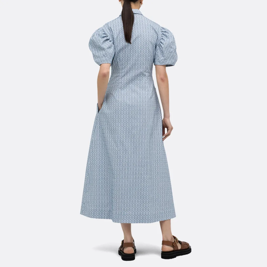 A LINE Gathered Detail Shirtdress>Woman Dresses & Jumpsuits