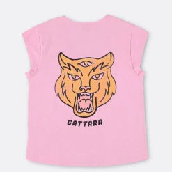 Sisters Department Gattara T-Shirt>Woman Tops & T-Shirts