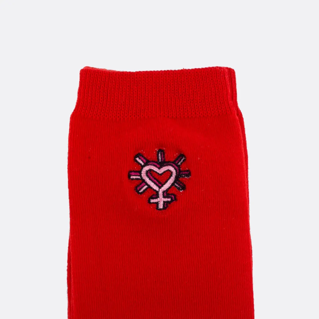 Manitou Amsterdam Heart Socks>Woman Socks