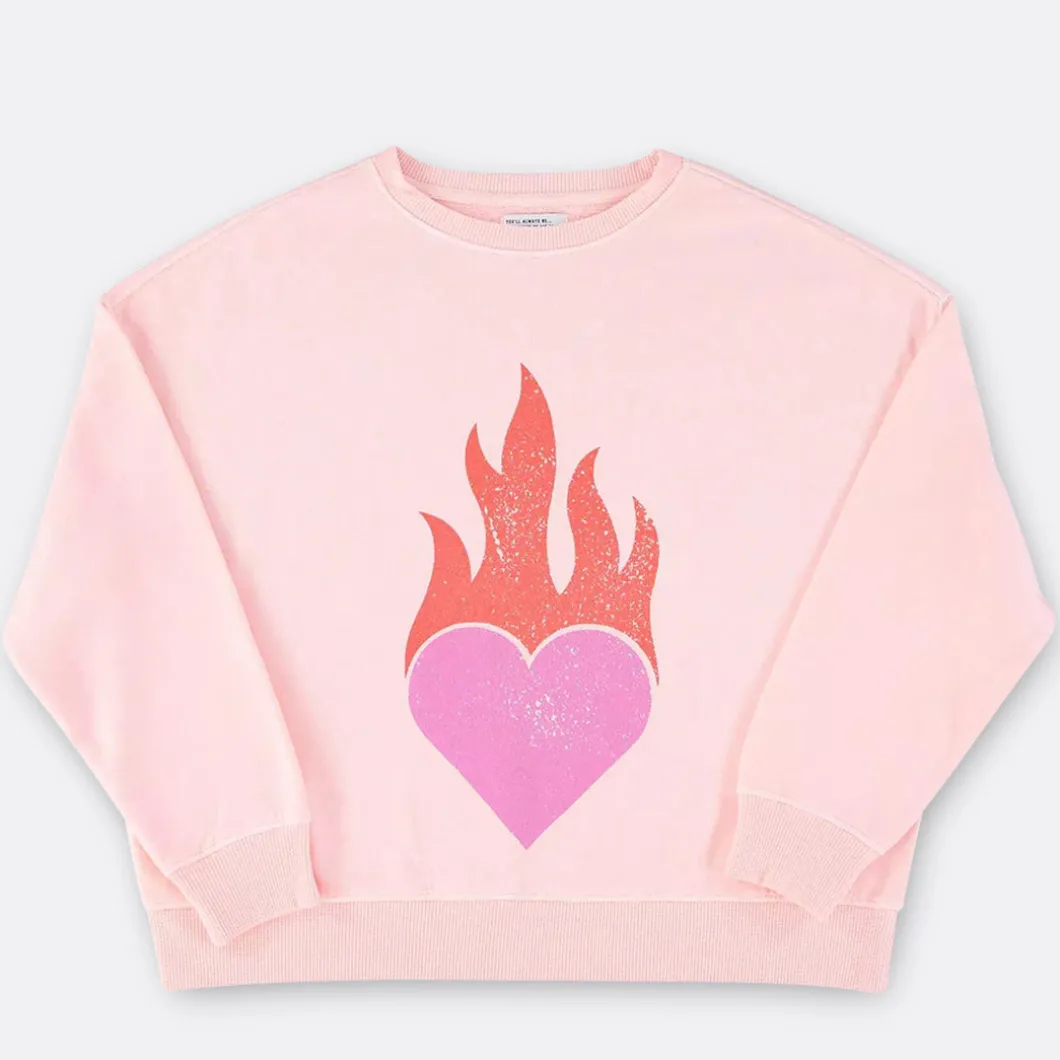 Sisters Department Heart Sweatshirt>Woman Sweaters