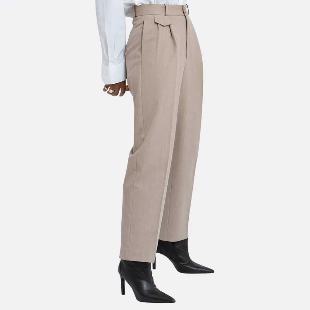Guaja Herringbone Trousers>Woman Trousers