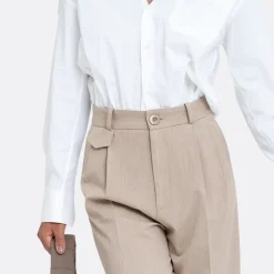 Guaja Herringbone Trousers><noscript><img width=