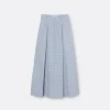 A LINE High-Waisted Pleated Skirt>Woman Skirts & Shorts