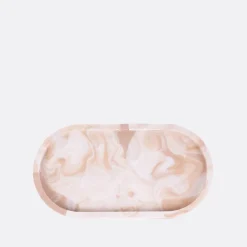 Crida Honey Swirls Oval Tray>Man Home Accessories