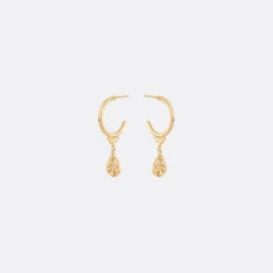 Carolina Curado Hoop With Pendant Tear>Woman Jewellery & Watches