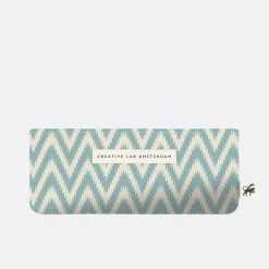 Creative Lab Amsterdam Ikat Blue Pencil Case>Man Stationery