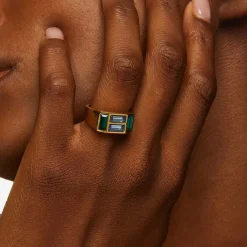 Hey Harper Jade Ring>Woman Jewellery & Watches