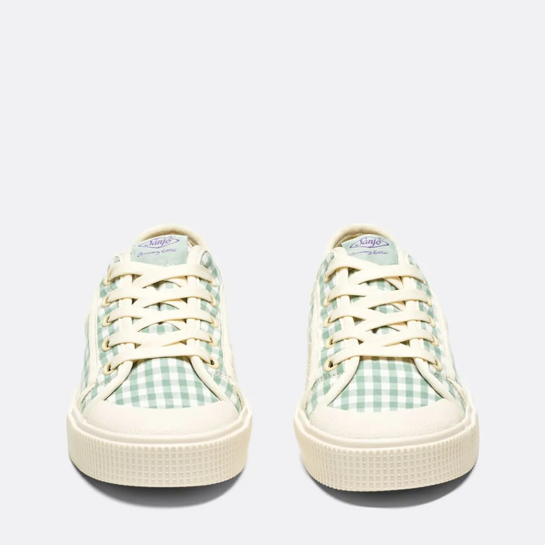 Sanjo K200 Vichy Low-Top Sneakers>Woman Sneakers