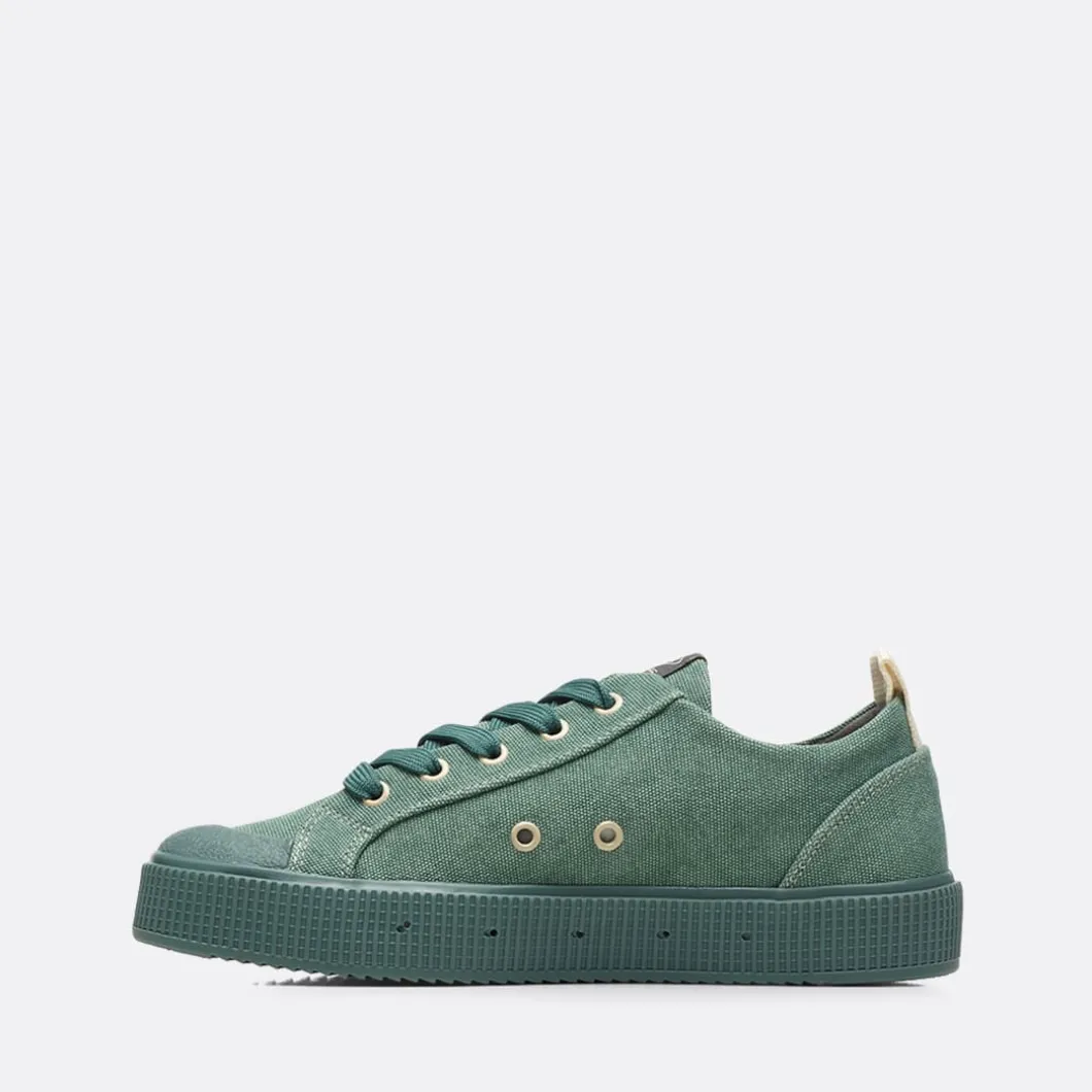 Sanjo K230 Washed Low-Top Sneakers>Man Sneakers