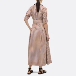 A LINE Knot-Belted Shirtdress><noscript><img width=