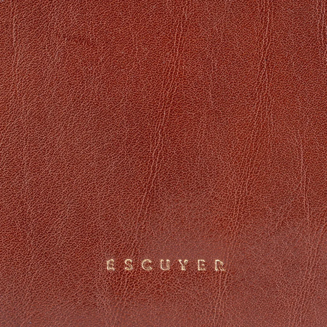 Escuyer Leather Portfolio Pouch>Man Bags & Backpacks