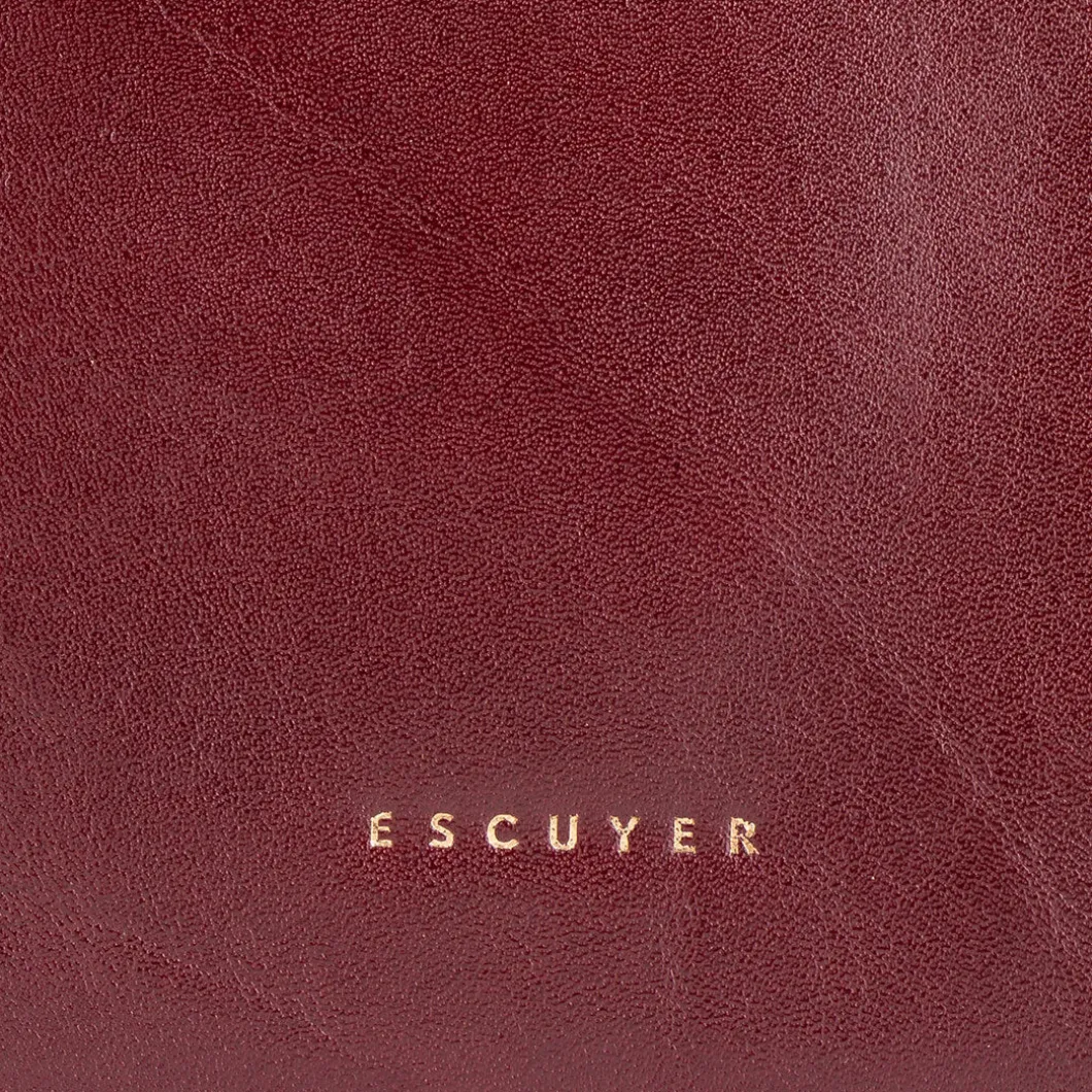 Escuyer Leather Portfolio Pouch>Woman Bags