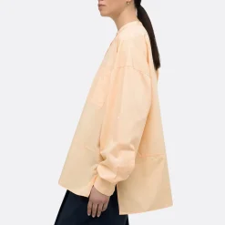 A LINE Mandarim-Style Collar Shirt><noscript><img width=