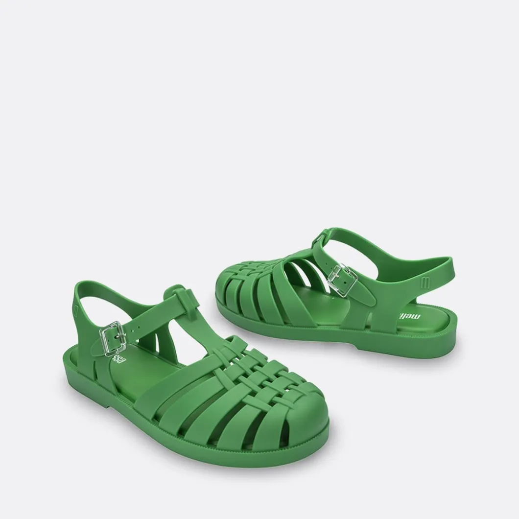 MELISSA Possession Green>Woman Sandals & Slides