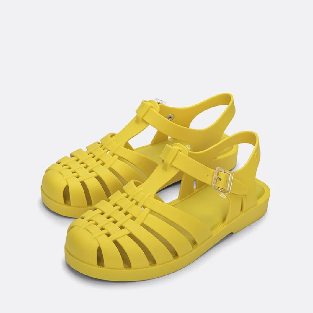 MELISSA Possession Yellow>Woman Sandals & Slides