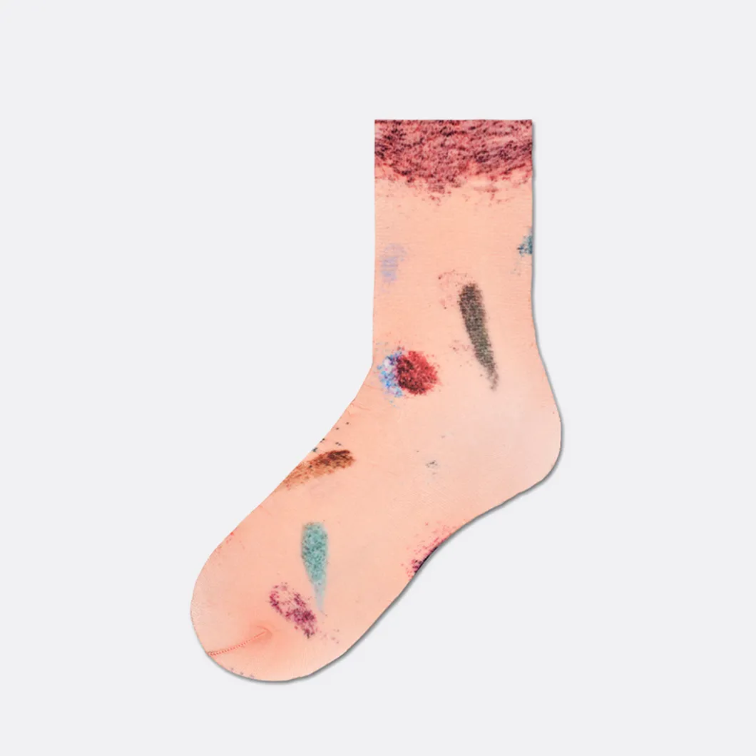 Hysteria by Happy Socks Mia Print Ankle Socks>Woman Socks