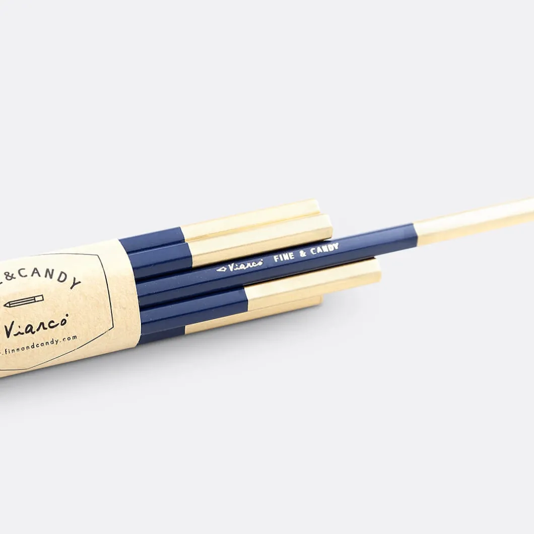Fine & Candy Midnight Pencil Set>Man Stationery