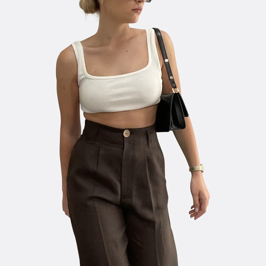 Guaja Mini Ribbed Top>Woman Tops & T-Shirts