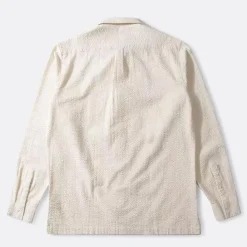 Edmmond Studios Murano Seersucker Shirt>Man Shirts & Polos