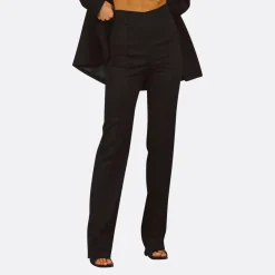 Guaja Nero Wool Pants>Woman Trousers