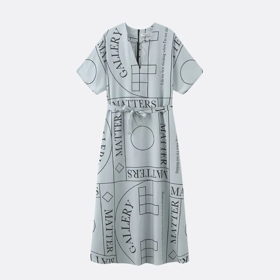 Matter Matters Not V Dress>Woman Dresses & Jumpsuits