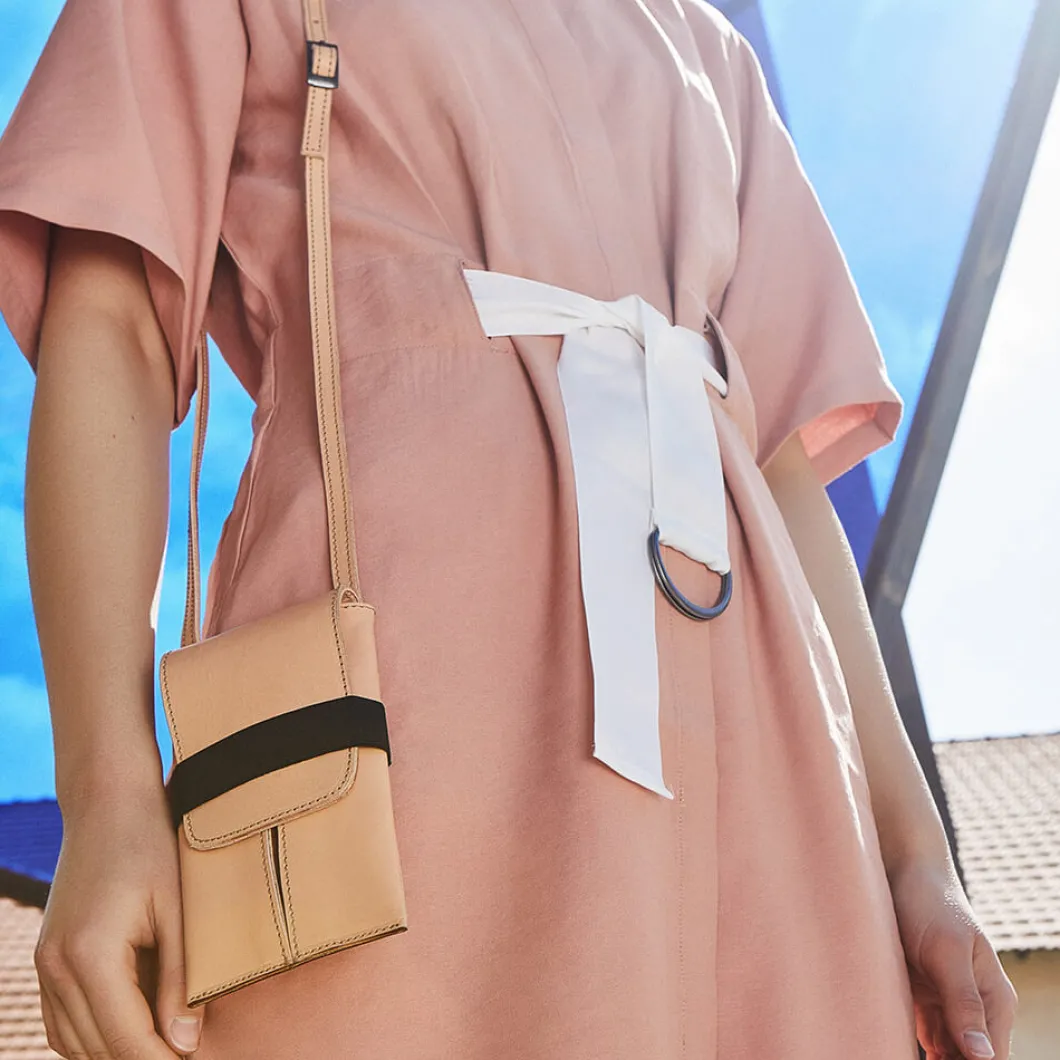 Maria Maleta Nude Phone Bag>Woman Bags