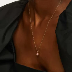 Hey Harper October Birthstone Necklace><noscript><img width=