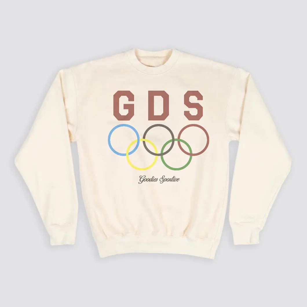 Goodies Sportive Olympic Vintage Crewneck>Woman Sweaters