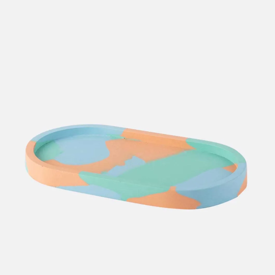Crida Orchard Oval Tray>Man Home Accessories