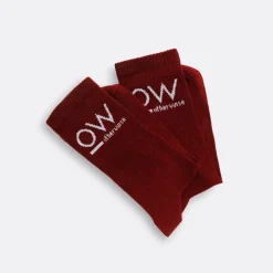 Otherwise Burgundy Socks>Man Socks