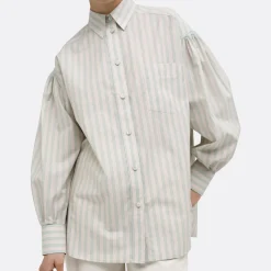 A LINE Oversize Dropped Shoulder Shirt><noscript><img width=