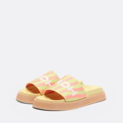 Hoff Park Pink Slides>Woman Sandals & Slides