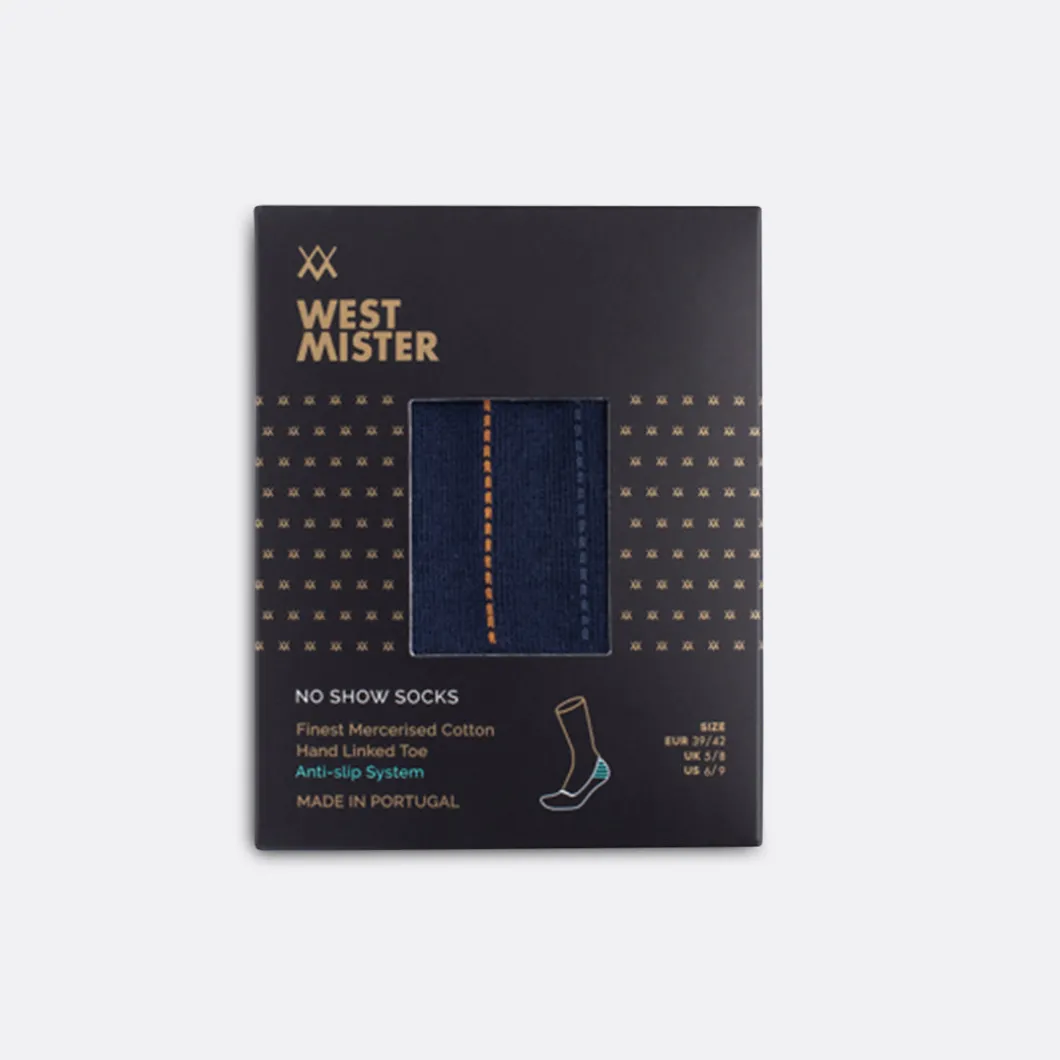 Westmister Pinstripes No Show Socks>Man Socks