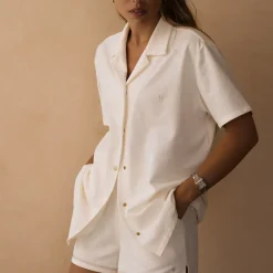 Cubu Fitness Boutique Pique Pristine Shorts>Woman Skirts & Shorts