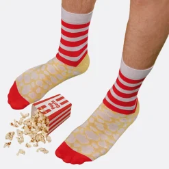 Eat my socks Pop Corn>Woman Socks