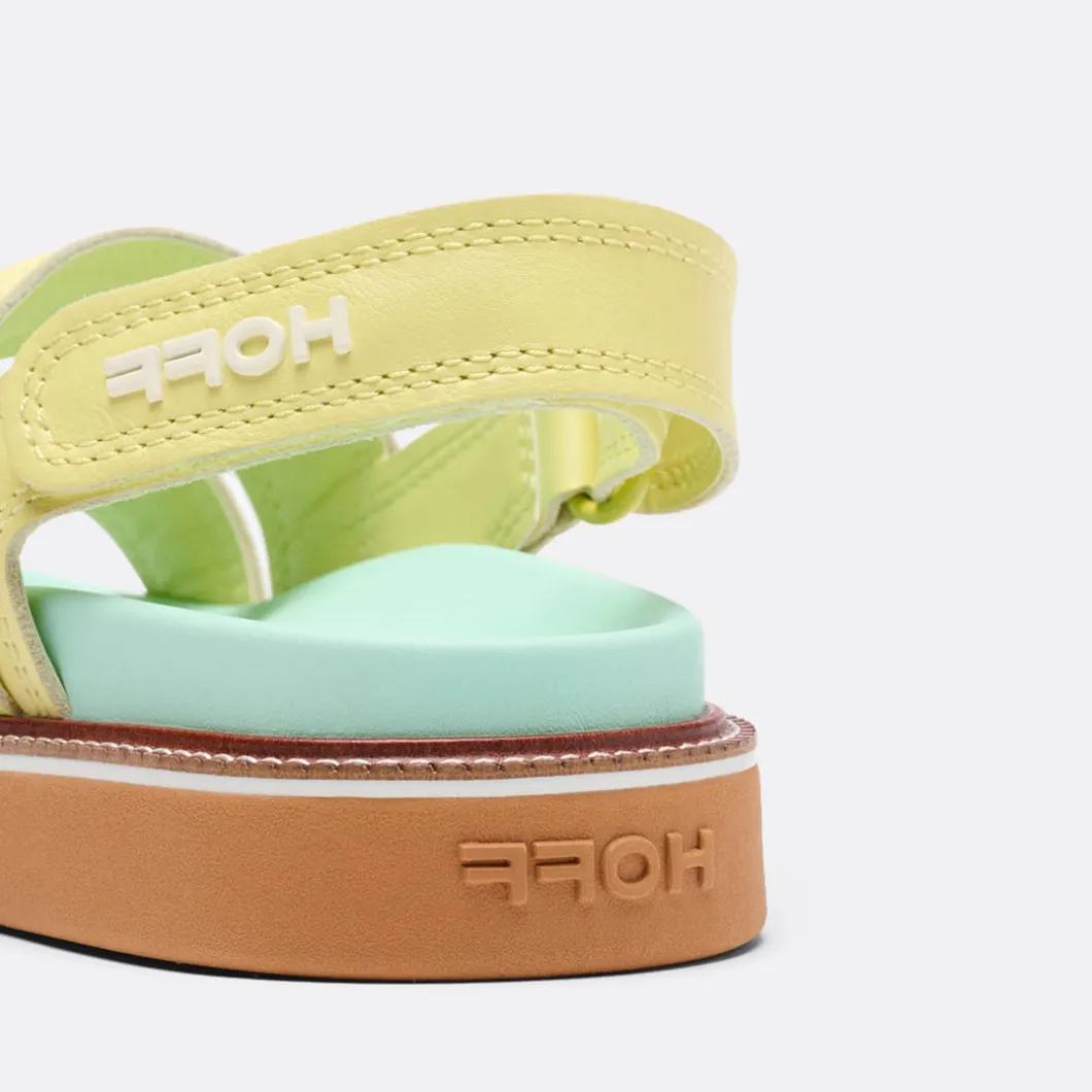 Hoff Road Lime Sandals>Woman Sneakers