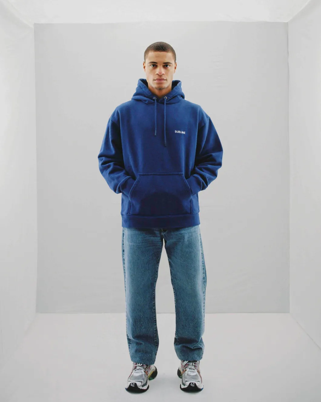 Sublime Royal Blue Hoodie>Man Sweaters