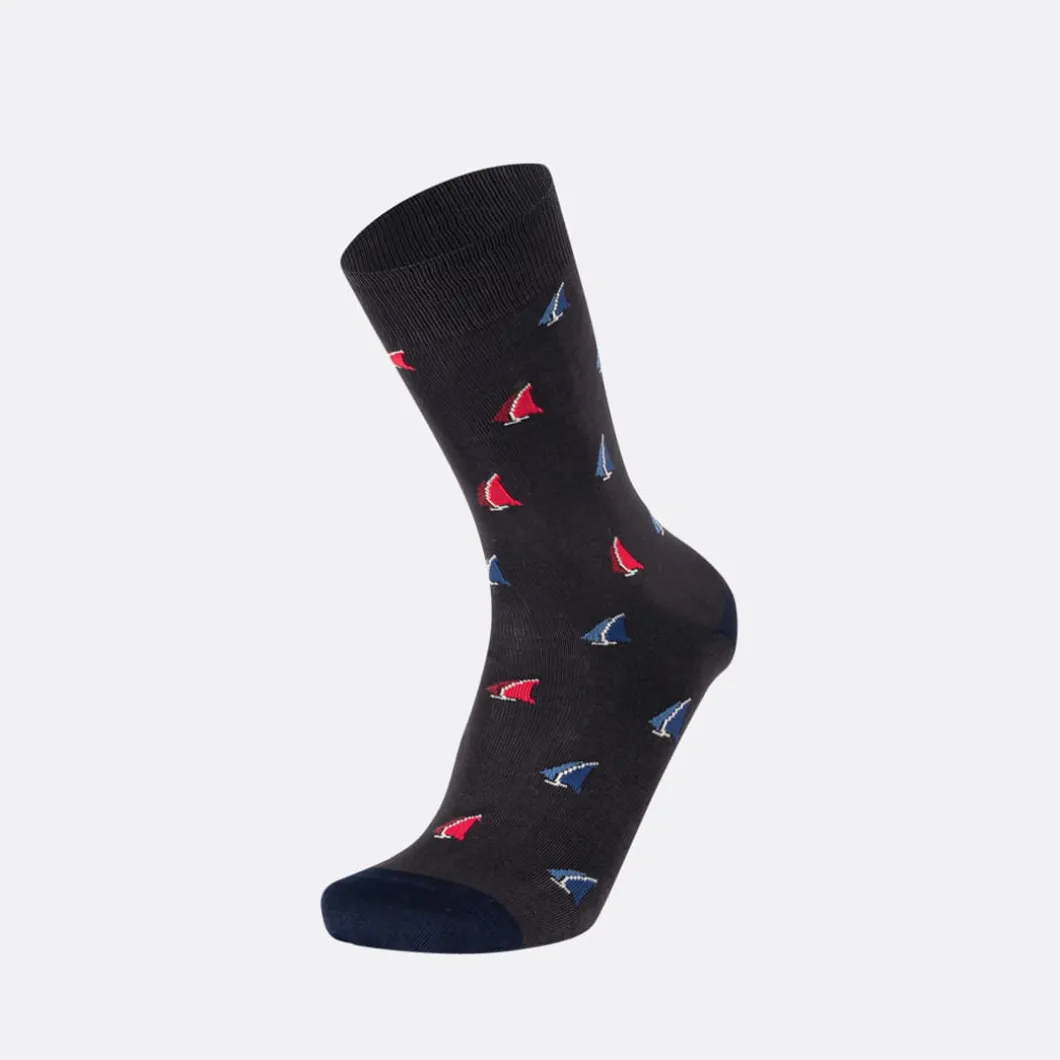 Westmister Sailboat Anthracite Socks>Man Socks