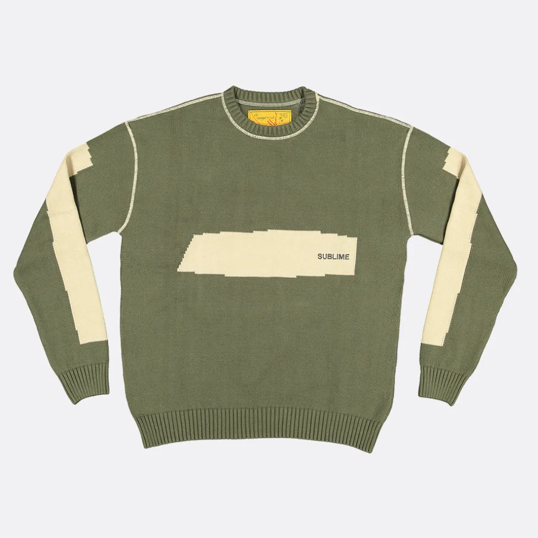 Sublime Sand Tree Knit>Man Sweaters