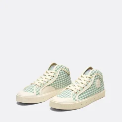 Sanjo K100 Vichy High-Top Sneakers>Woman Sneakers
