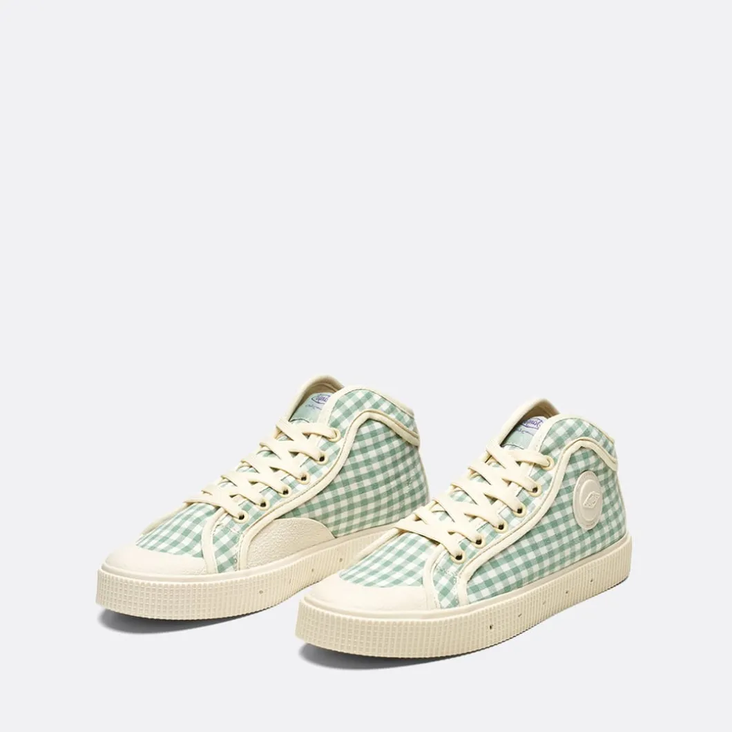 Sanjo K100 Vichy High-Top Sneakers>Man Sneakers