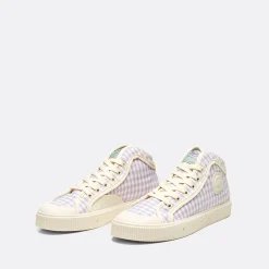 Sanjo K100 Vichy High-Top Sneakers>Woman Sneakers