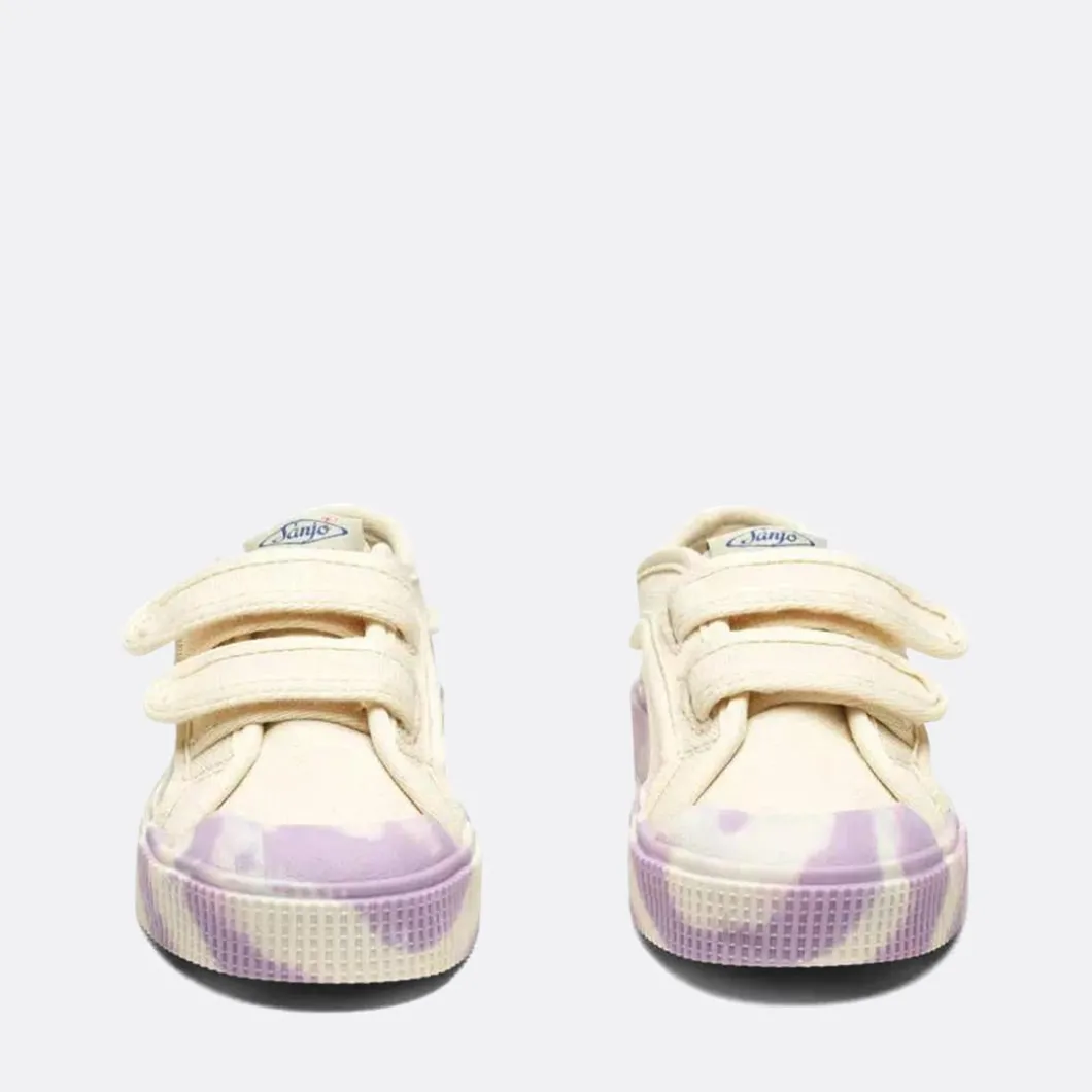 Sanjo Kids V200 Marble Lavender>Man Sneakers