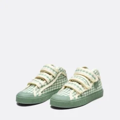 Sanjo Kids V100 Marble Pastel Green>Woman Sneakers