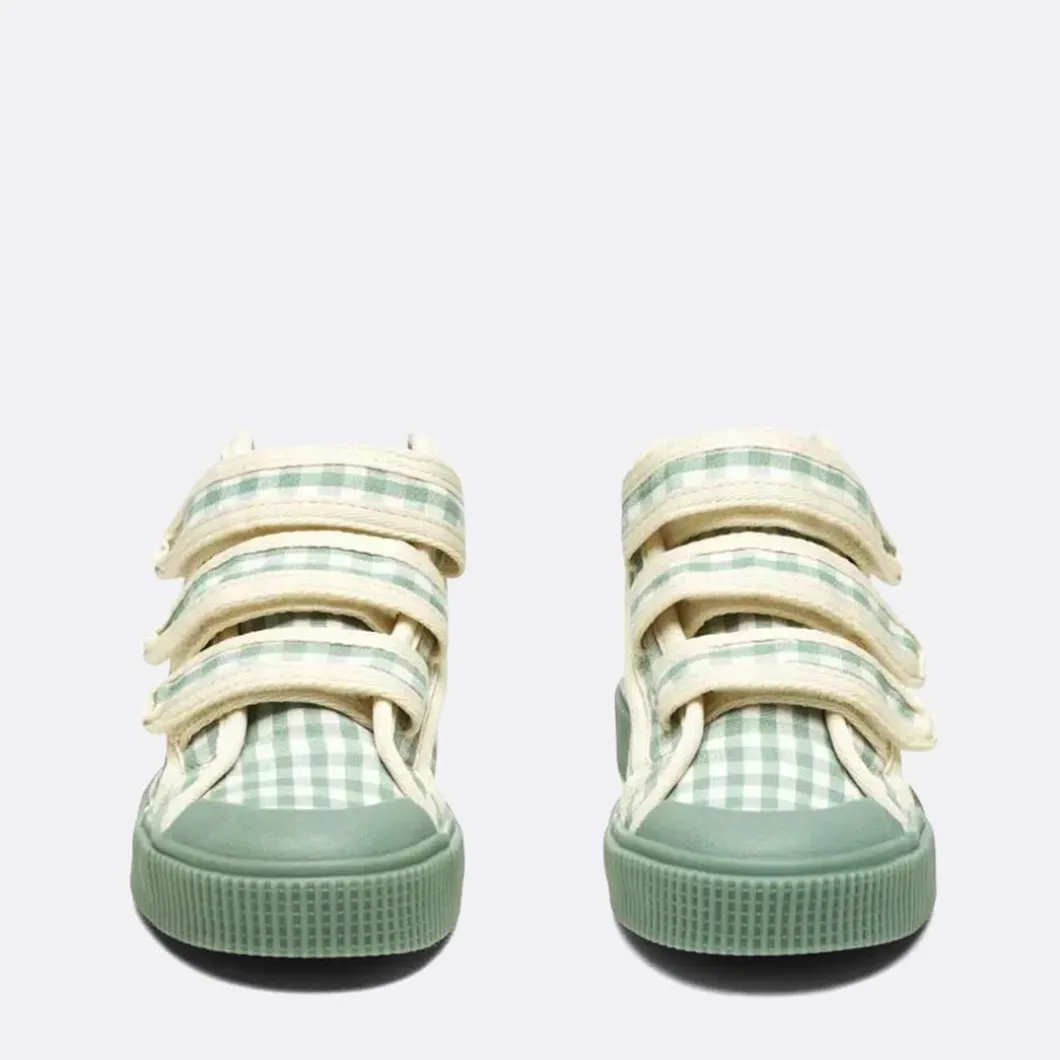 Sanjo Kids V100 Marble Pastel Green>Man Sneakers