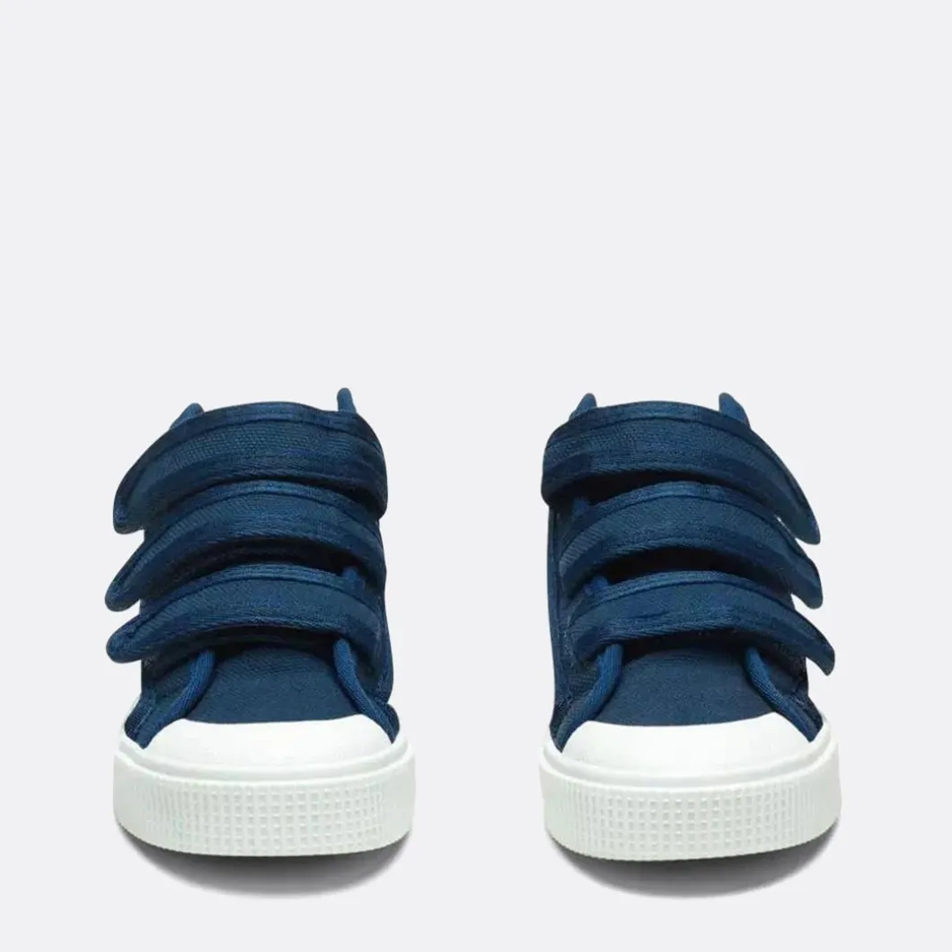 Sanjo Kids V100 Navy>Man Sneakers