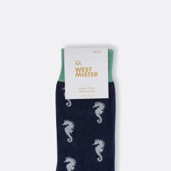 Westmister Sea Horses Socks>Man Socks