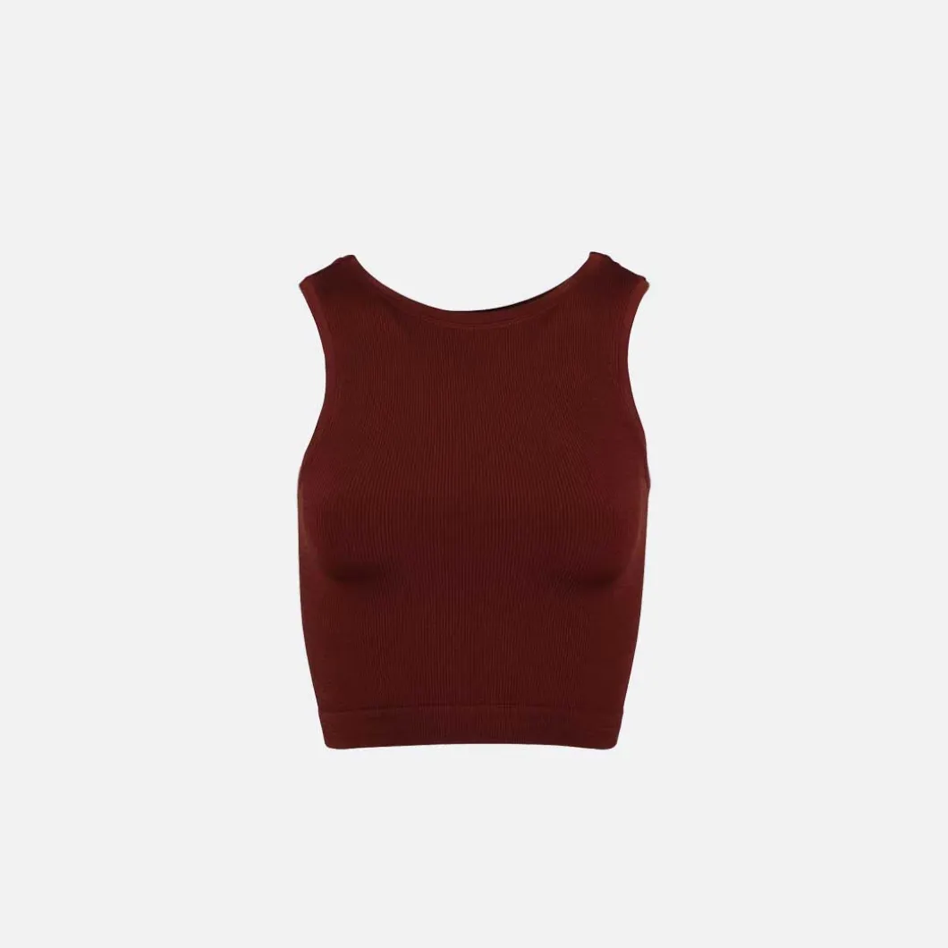 Hanken Seamless Crop Top>Woman Tops & T-Shirts