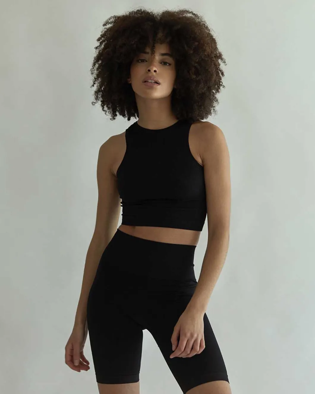 Hanken Seamless Crop Top>Woman Tops & T-Shirts
