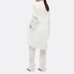 A LINE See-Through Bib-Panel Shirt><noscript><img width=